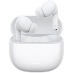 Auscultadores Bluetooth Xiaomi Redmi Buds 8 Lite con estuche de carga/ Autonomía 8h/ Brancos