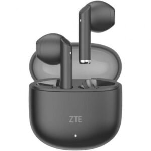 Auscultadores Bluetooth ZTE Buds 2 con estuche de carga/ Autonomía 5h/ Pretos