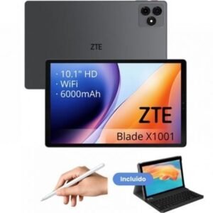 Tablet ZTE Tab Blade X1001W 10.1"/ 4GB/ 128GB/ Octacore/ Cinzento/ Incluye Teclado y Stylus Pen